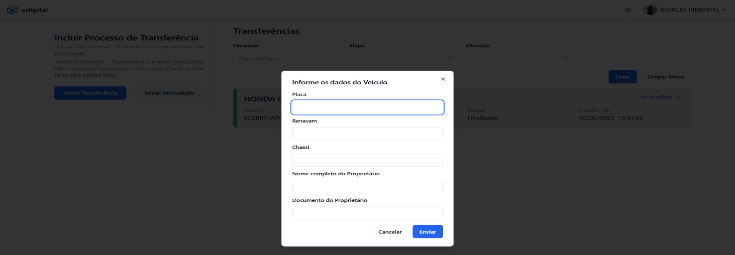Entrada Manual