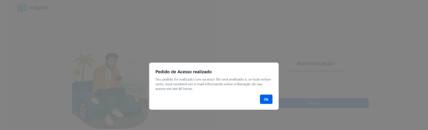 Mensagem de Análise