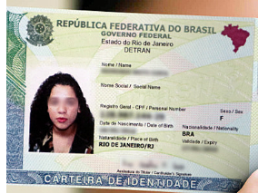 Exemplo RG Frente
